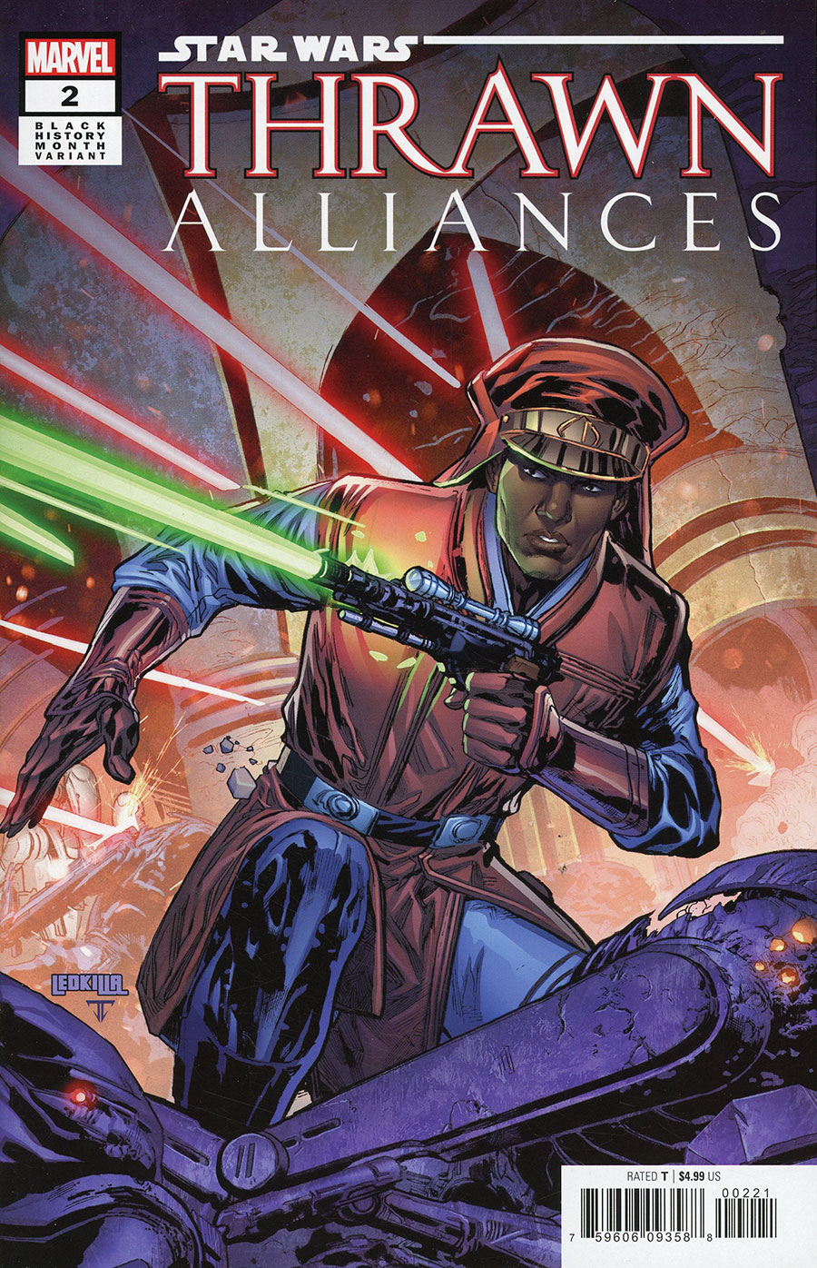 Star Wars Thrawn Alliances #2 Cover B Variant Ken Lashley Black History Month Cover