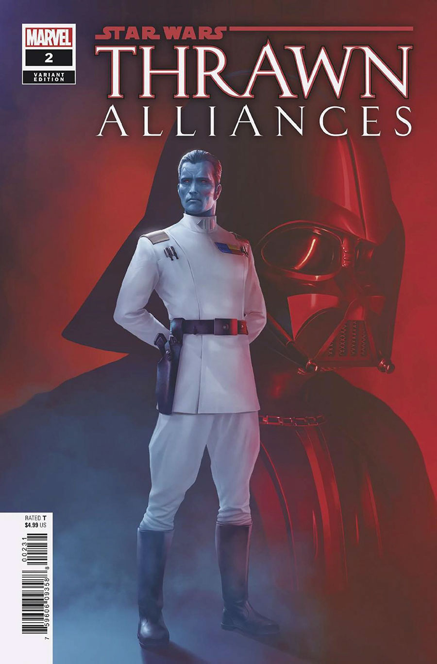 Star Wars Thrawn Alliances #2 Cover C Variant Rahzzah Cover