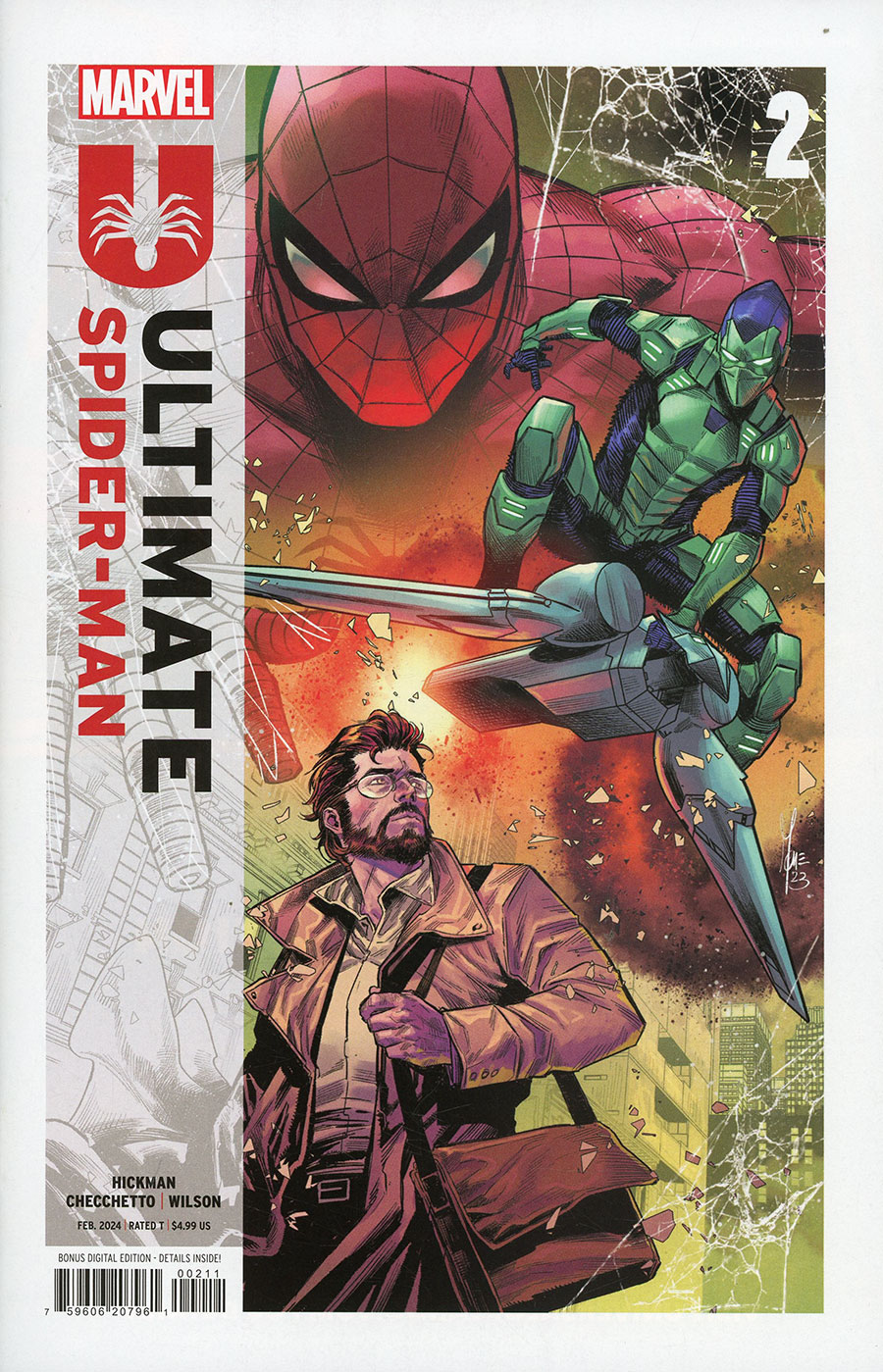 Ultimate Spider-Man Vol 2 #2 Cover A Regular Marco Checchetto Cover (Limit 1 Per Customer)