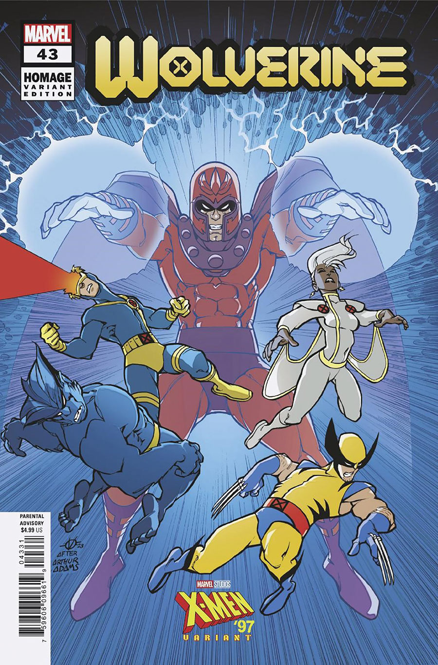Wolverine Vol 7 #43 Cover C Variant Olivier Vatine X-Men 97 Homage Cover