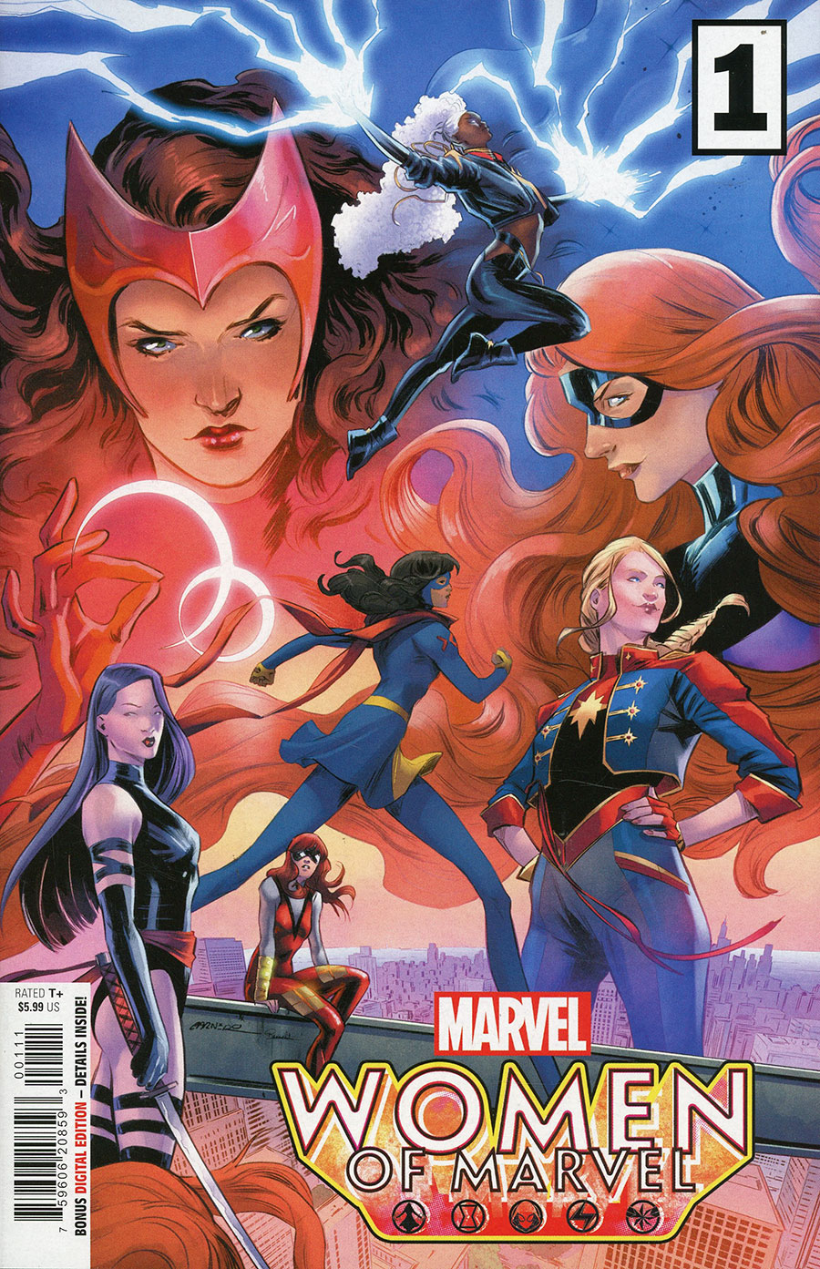 Women Of Marvel (2024) #1 (One Shot) Cover A Regular Carmen Carnero Cover