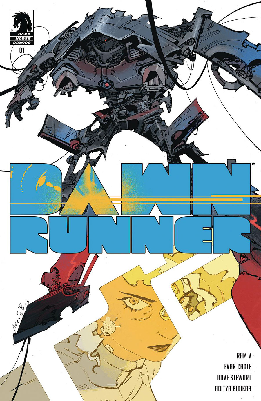 Dawnrunner #1 Cover B Variant Matias Bergara Cover