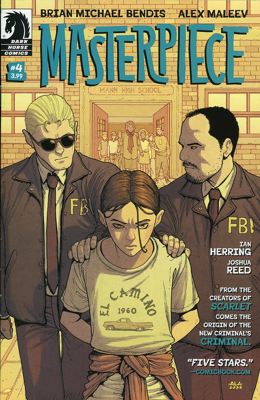 Masterpiece #4 Cover B Variant Andre Araujo Cover