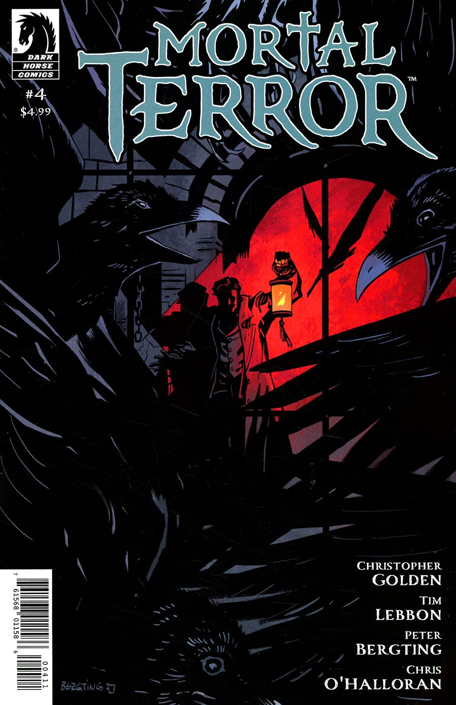 Mortal Terror #4 Cover A Regular Peter Bergting Cover