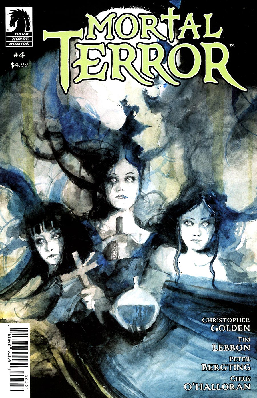 Mortal Terror #4 Cover B Variant Daniele Serra Cover