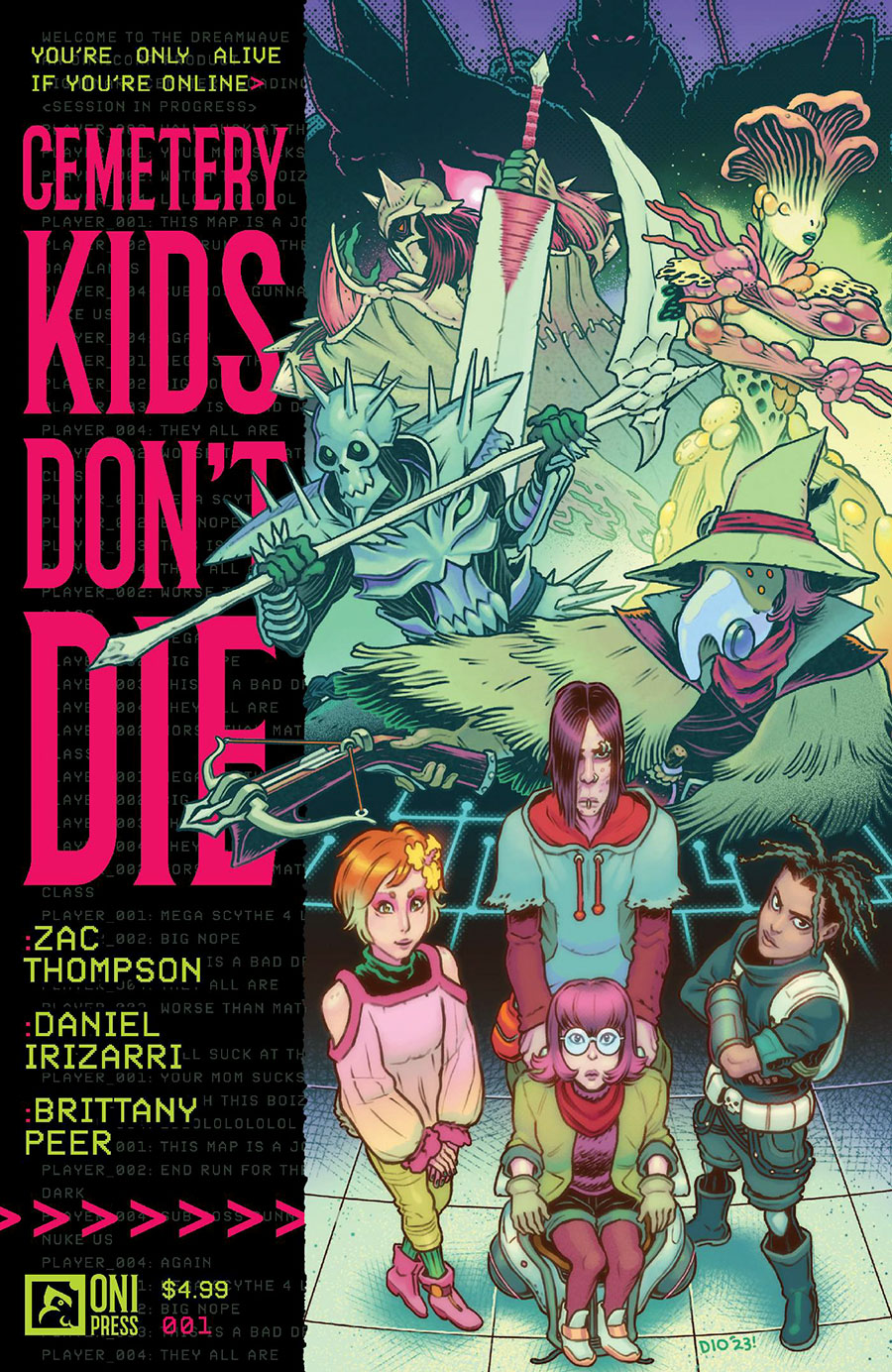 Cemetery Kids Dont Die #1 Cover A Regular Daniel Irizarri Cover