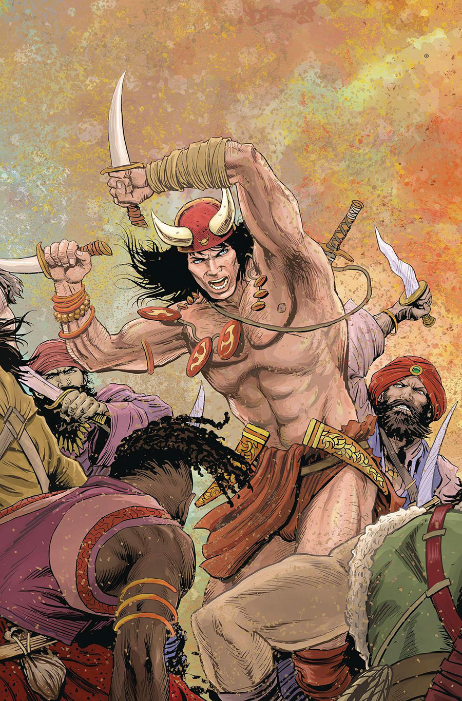 Conan The Barbarian Vol 5 #5-8 Patrick Zircher Virgin Covers Pack