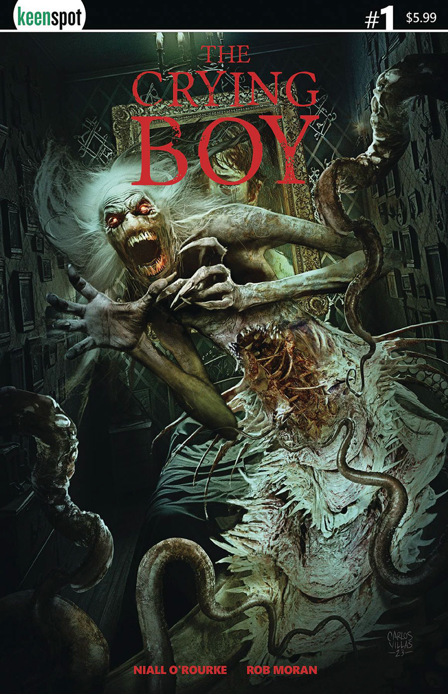 Crying Boy #1 Cover A Regular Carlos Villas Cover