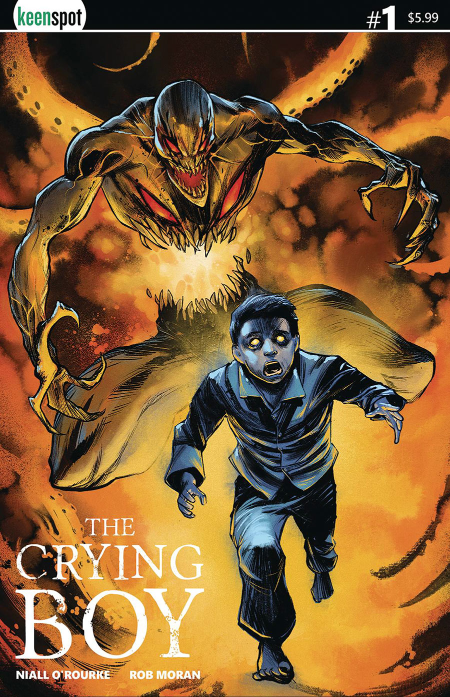 Crying Boy #1 Cover E Variant Joey Lee Cabral Cover
