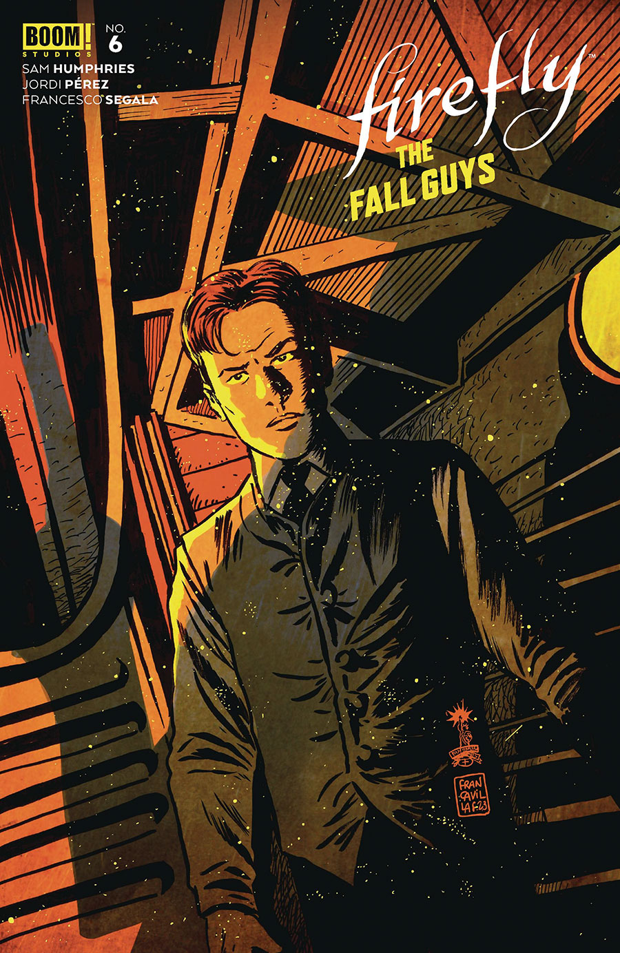 Firefly The Fall Guys #6 Cover A Regular Francesco Francavilla Cover