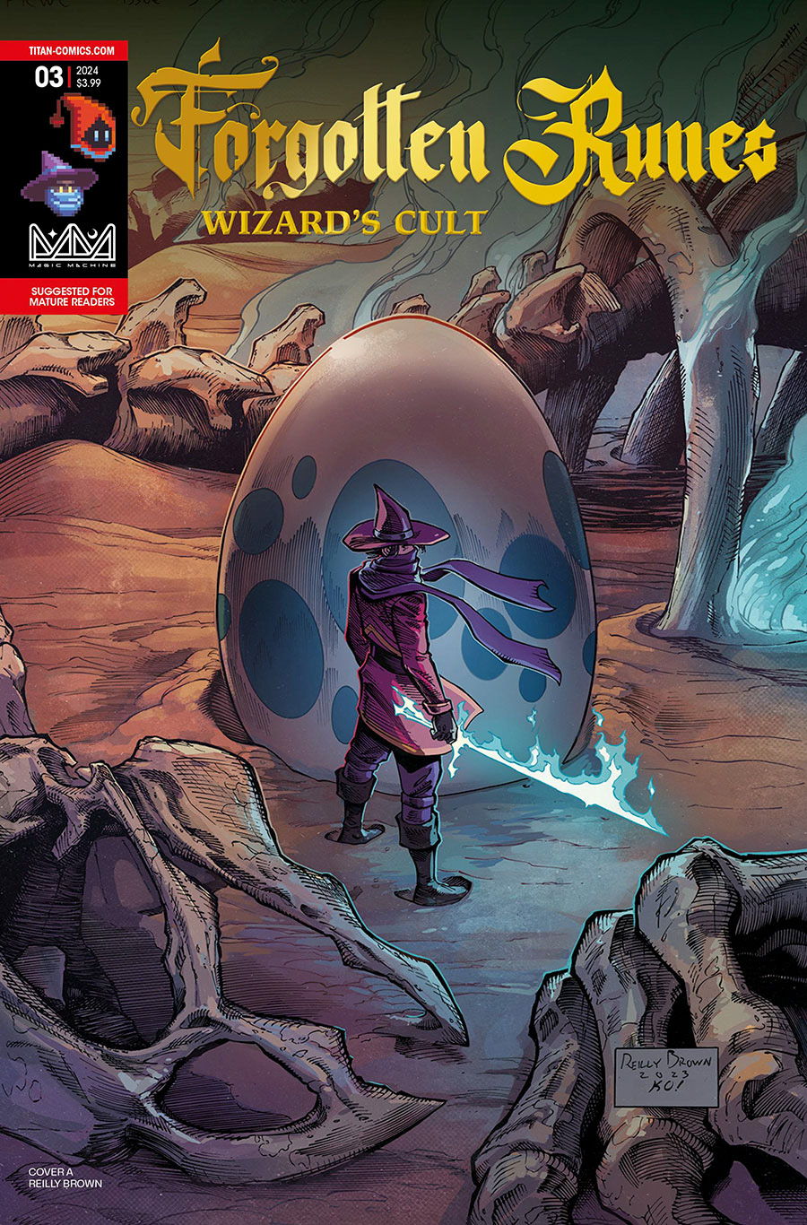 Forgotten Runes Wizards Cult #3 Cover A Regular Reilly Brown Cover