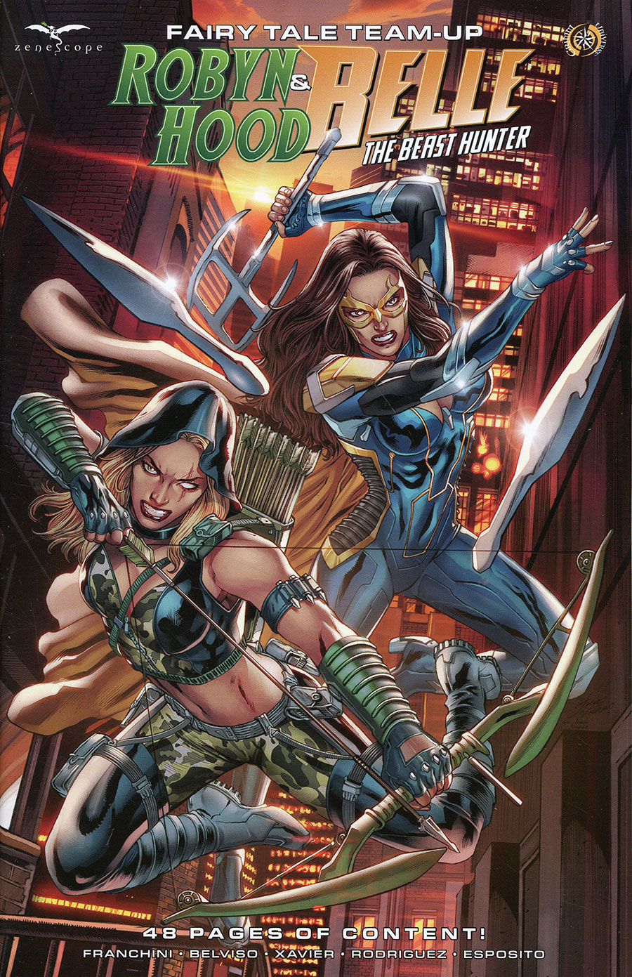 Grimm Fairy Tales Presents Fairy Tale Team-Up Robyn Hood & Belle The Beast Hunter #1 (One Shot) Cover B Igor Vitorino
