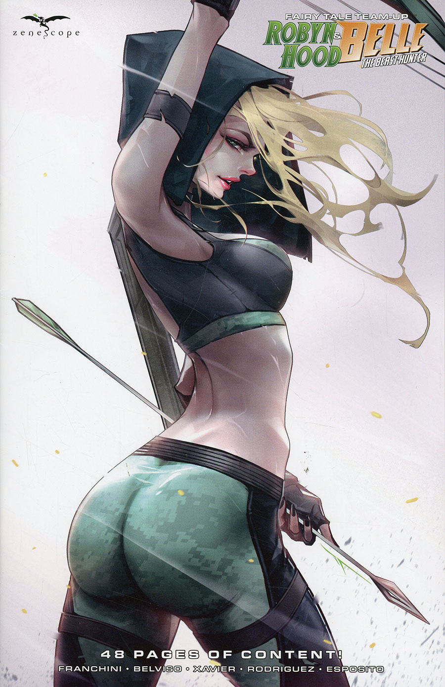 Grimm Fairy Tales Presents Fairy Tale Team-Up Robyn Hood & Belle The Beast Hunter #1 (One Shot) Cover C Ivan Tao