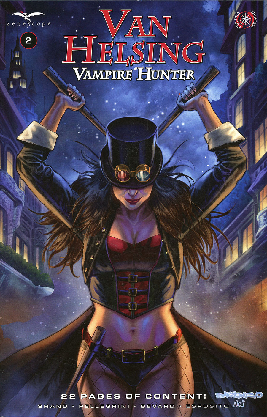 Grimm Fairy Tales Presents Van Helsing Vampire Hunter #2 Cover A Al Barrionuevo