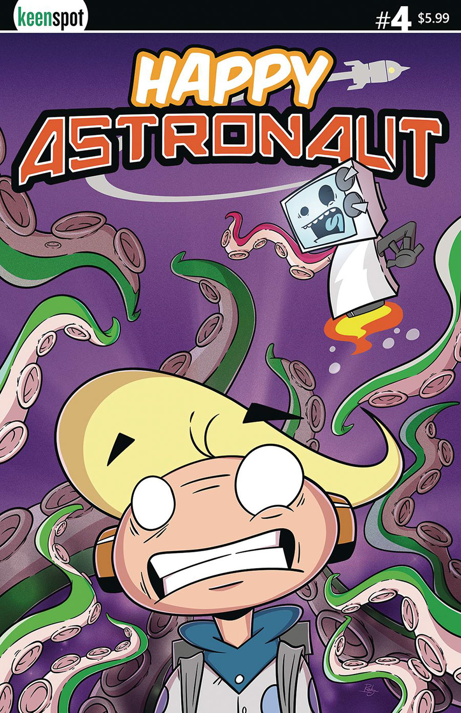 Happy Astronaut #4 Cover A Regular Matt Rodgers Cover