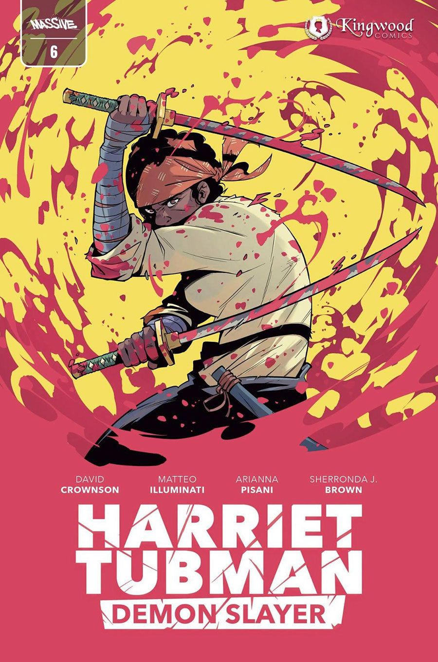 Harriet Tubman Demon Slayer #6 Cover A Regular Sylvain Repos Cover