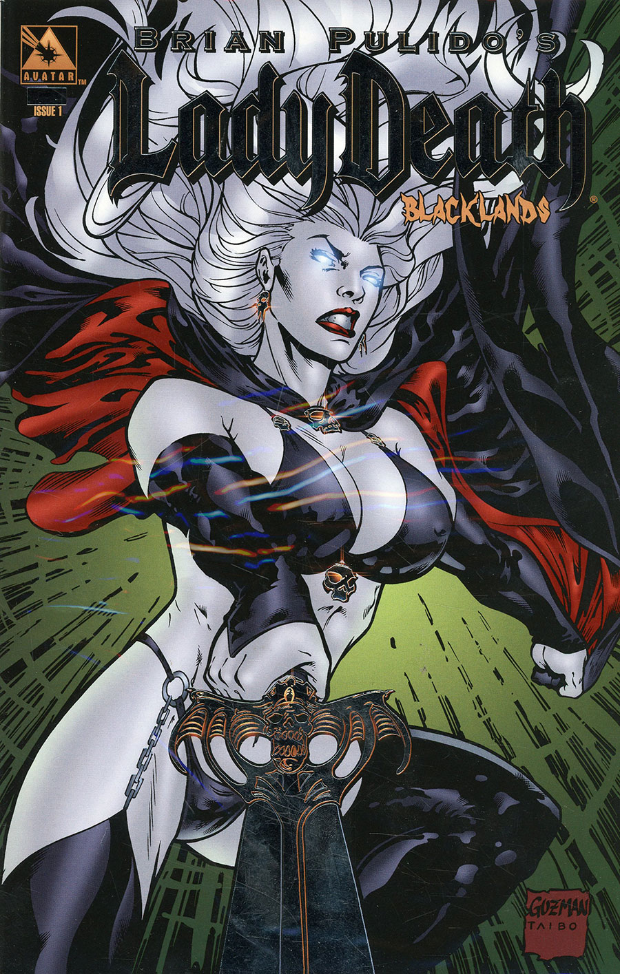 Lady Death Divine Platinum Foil Covers Bag Set (3-Count)