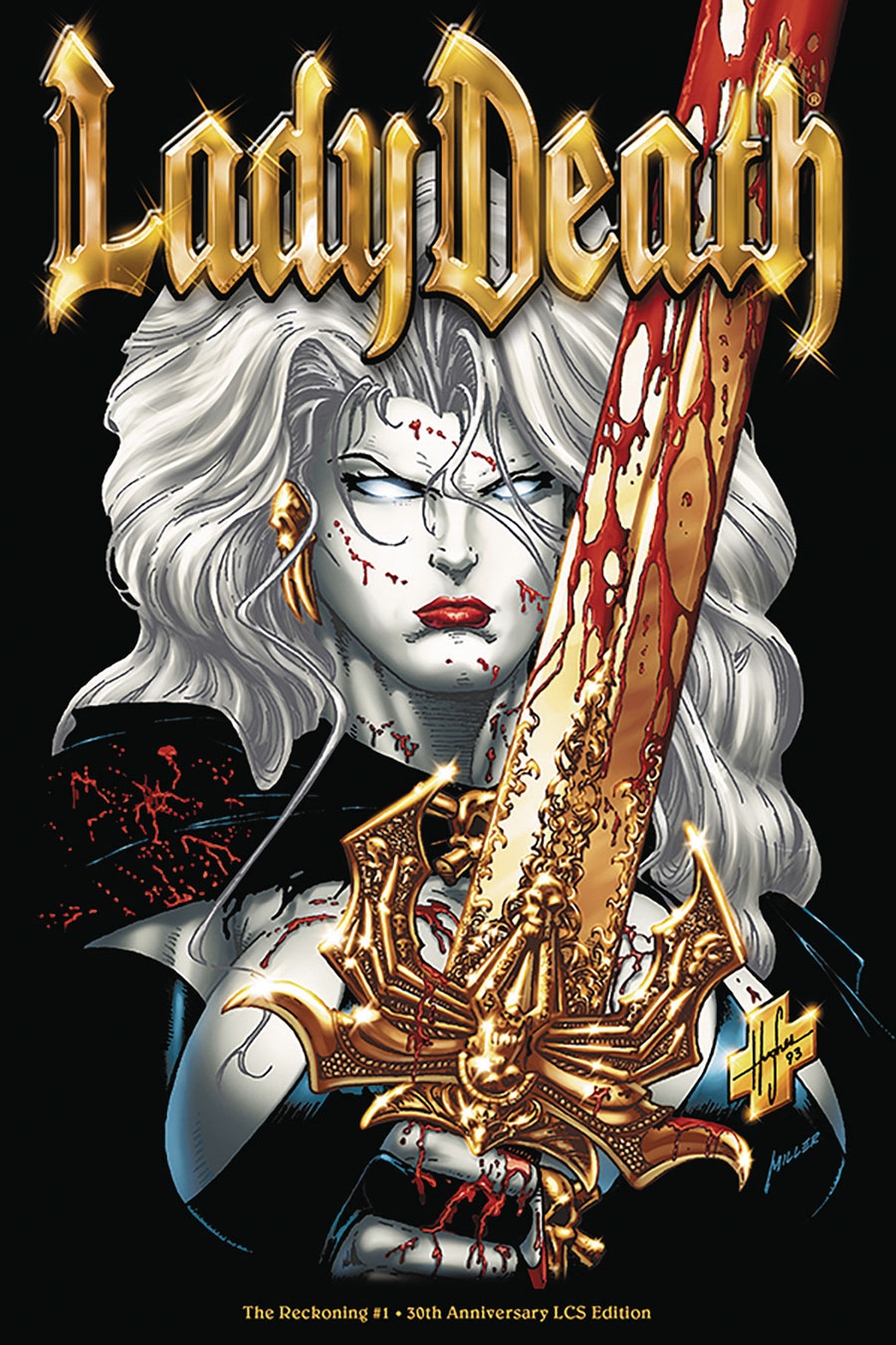 Lady Death The Reckoning #1 30th Anniversary LCS Edition Regular Edition