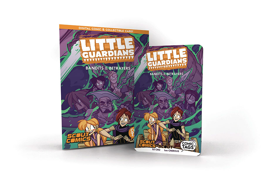 Little Guardians Vol 2 Bandits & Betrayers TP Comic Tag Collectible Card With Digital Comic