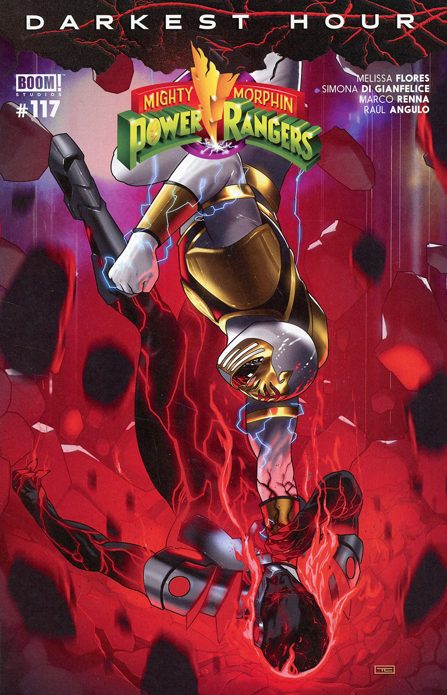 Mighty Morphin Power Rangers (BOOM Studios) #117 Cover A Regular Taurin Clarke Cover