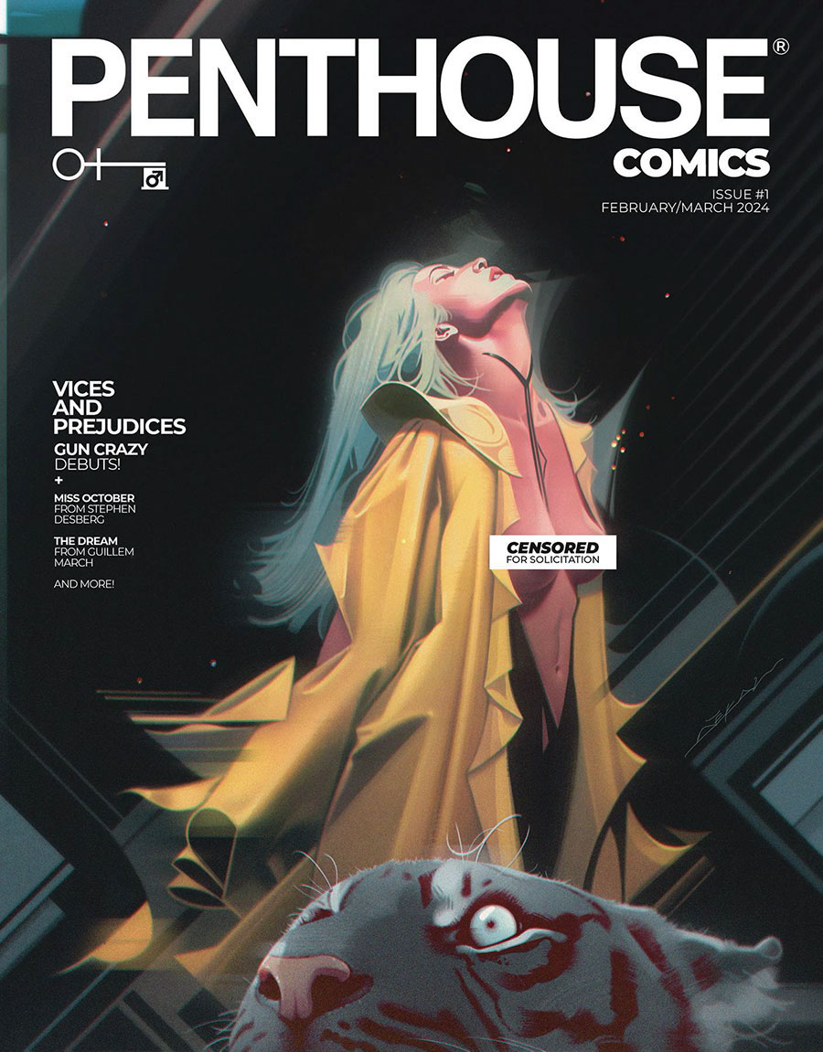 Penthouse Comics #1 Cover B Variant Jeff Dekal NSFW Polybag Cover With Polybag