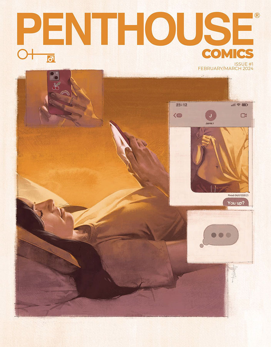 Penthouse Comics #1 Cover E Variant Marc Aspinall Cover