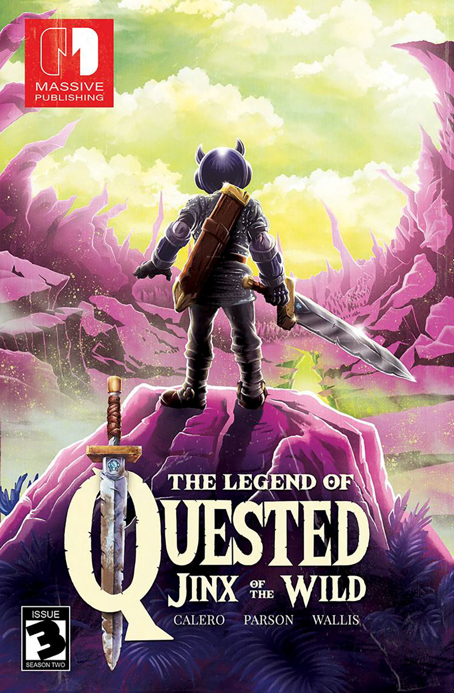 Quested Season 2 #3 Cover C Variant Trevor Richardson Video Game Homage Cover