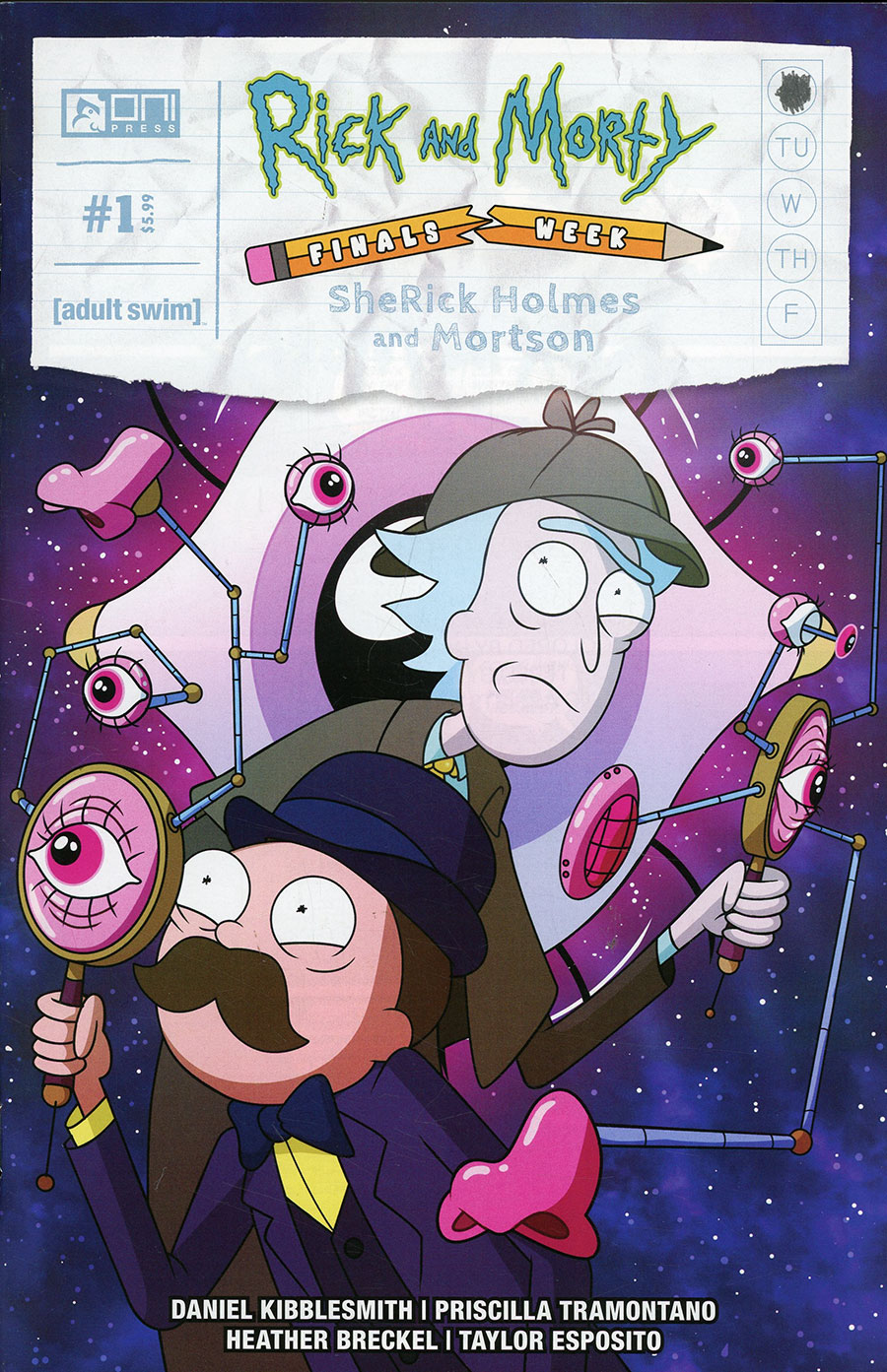 Rick And Morty Finals Week Sherick Holmes And Mortson #1 Cover B Variant Phil Murphy Cover