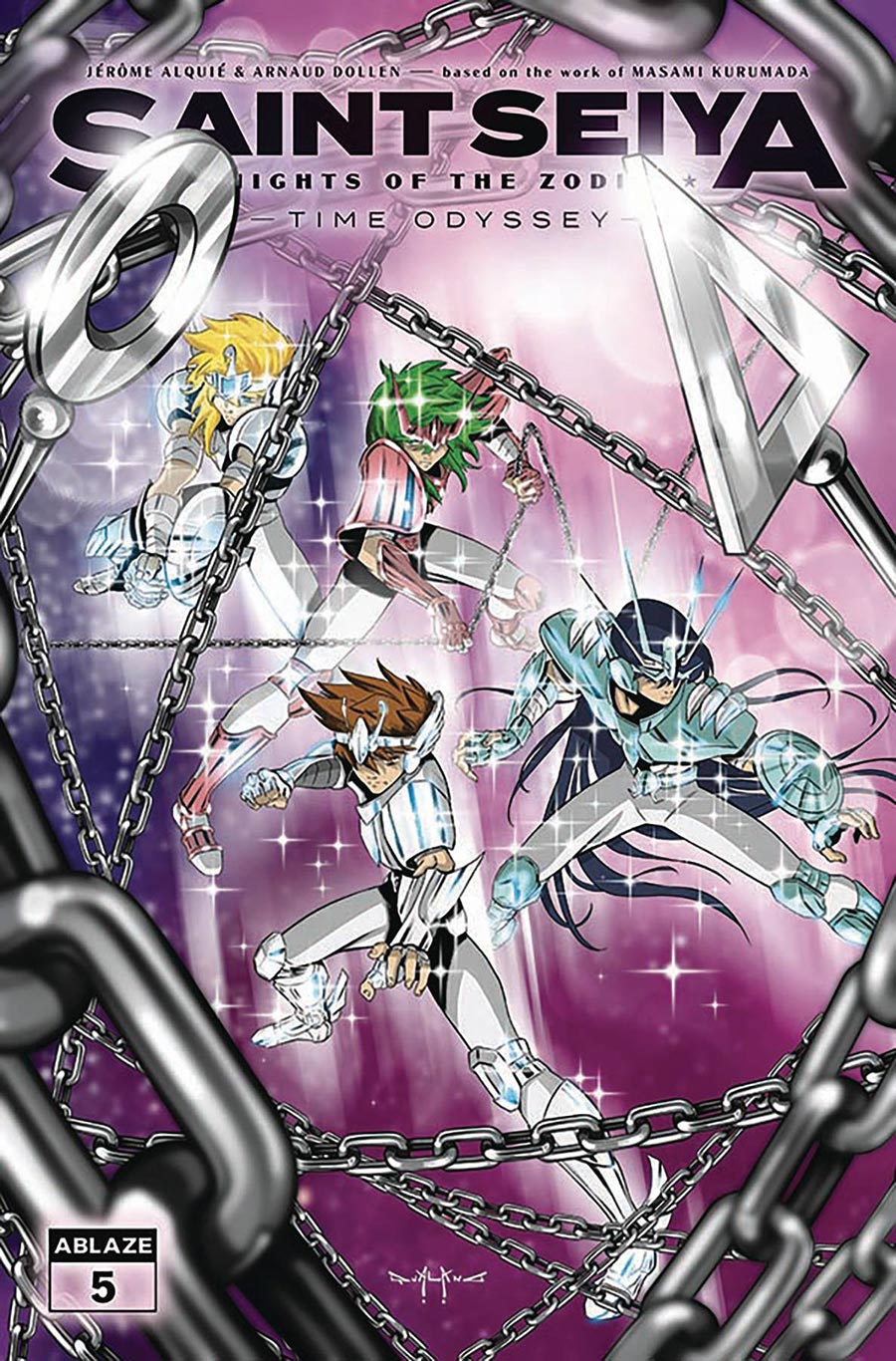 Saint Seiya Knights Of The Zodiac Time Odyssey #5 Cover A Regular Pasquale Qualano Cover