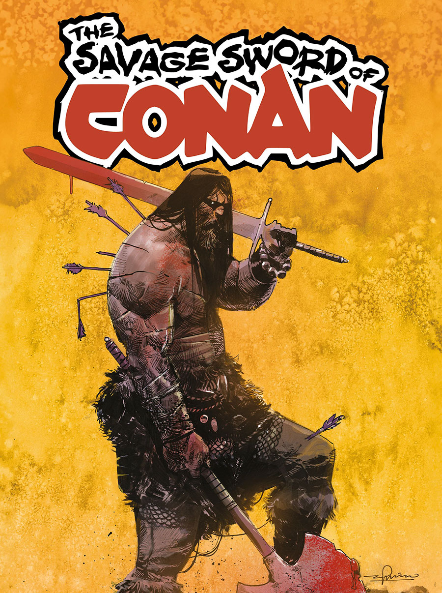 Savage Sword Of Conan Vol 2 #1 Cover B Variant Gerardo Zaffino Cover