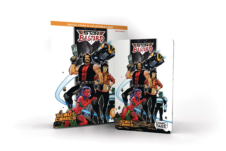 Star Bastard TP Comic Tag Collectible Card With Digital Comic