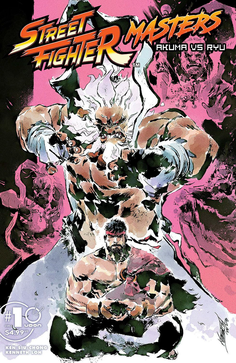 Street Fighter Masters Akuma vs Ryu #1 (One Shot) Cover A Regular Kenneth Loh Cover