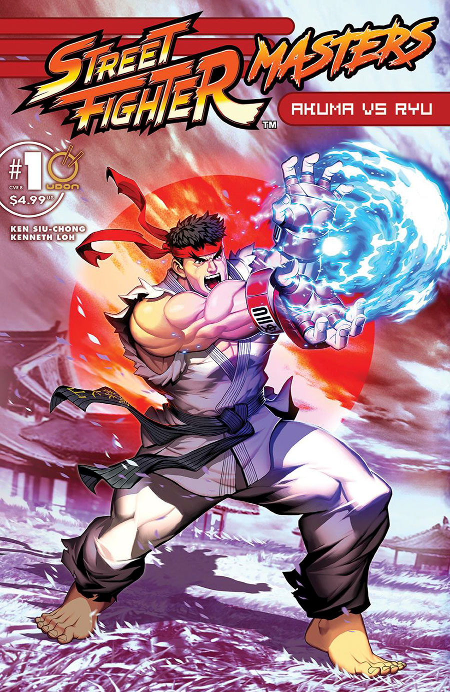 Street Fighter Masters Akuma vs Ryu #1 (One Shot) Cover B Variant Genzoman Ryu Cover