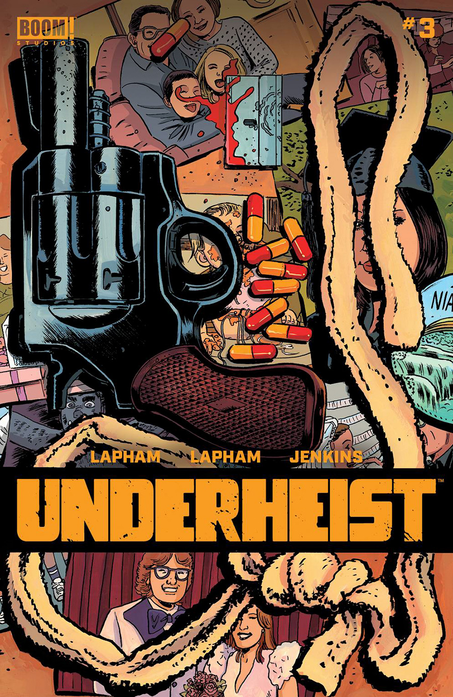 Underheist #3 Cover A Regular David Lapham Cover