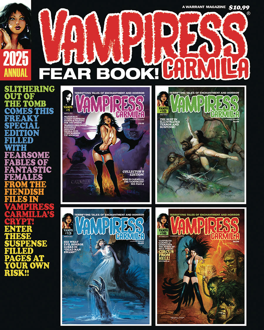 Vampiress Carmilla Magazine 2025 Annual