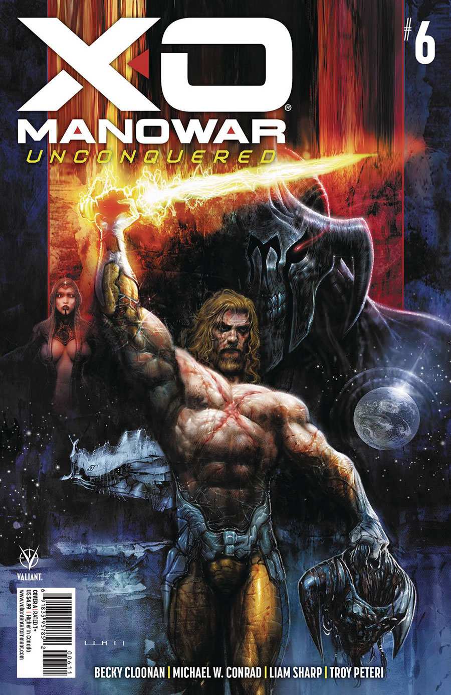 X-O Manowar Unconquered #6 Cover A Regular Liam Sharp Cover