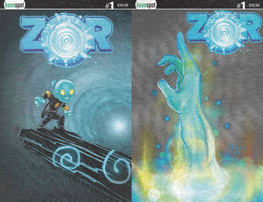 ZOR #1 Cover F Variant Michael Adams & Rob Potchak Holofoil Flip Cover