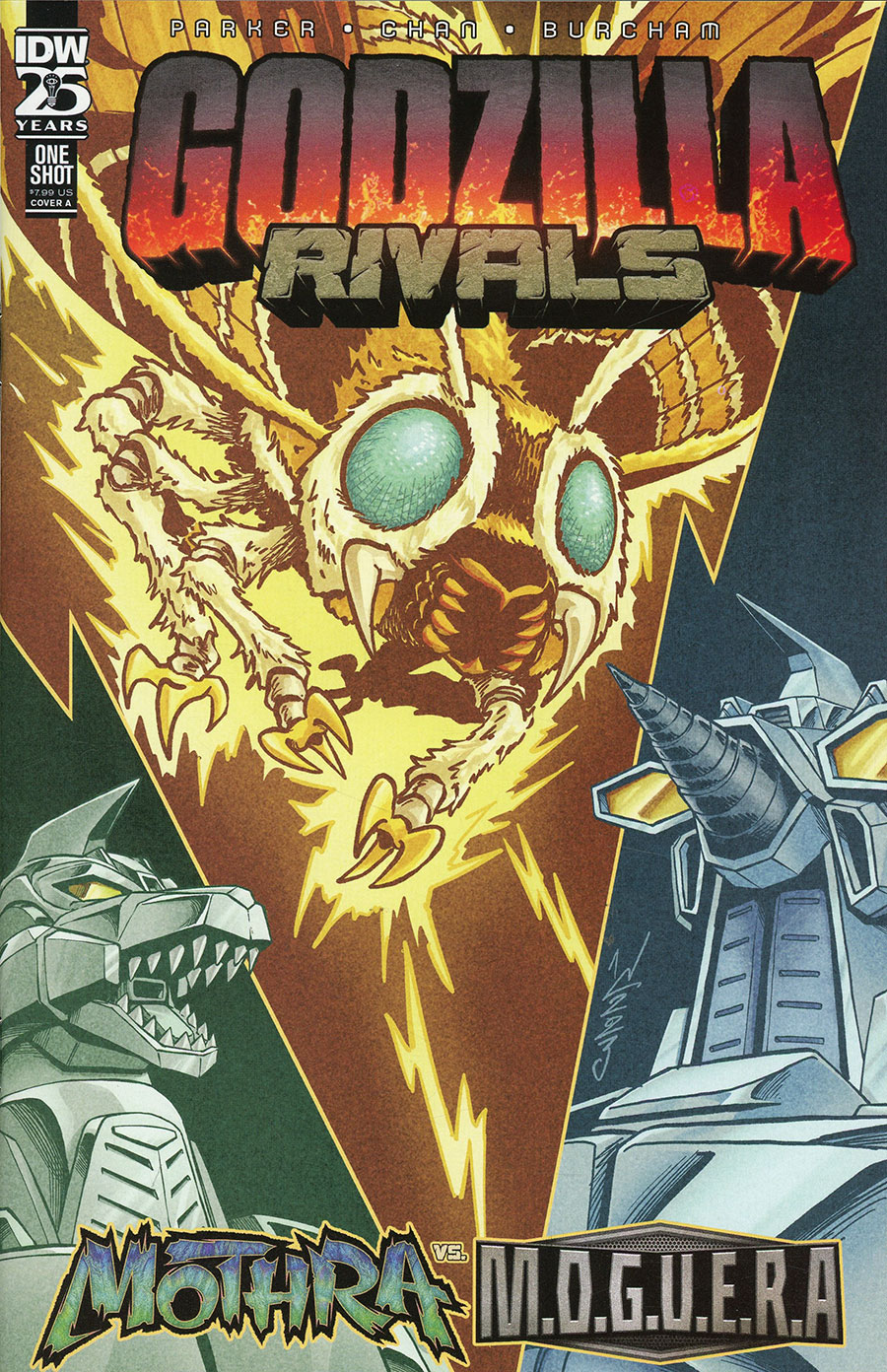 Godzilla Rivals Mothra vs M.O.G.U.E.R.A. #1 (One Shot) Cover A Regular Winston Chan Cover