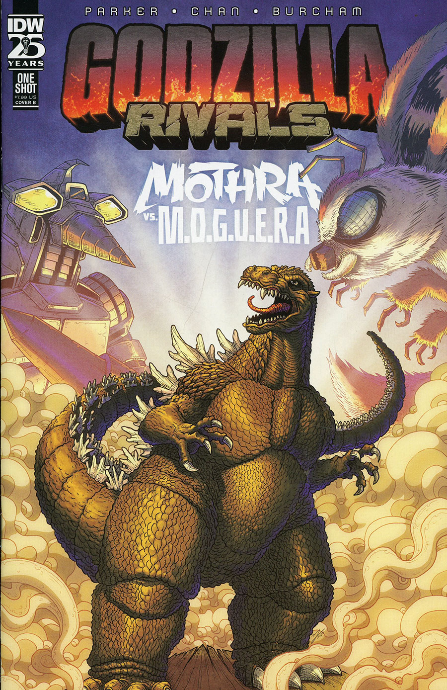 Godzilla Rivals Mothra vs M.O.G.U.E.R.A. #1 (One Shot) Cover B Variant Michael Vasquez Cover