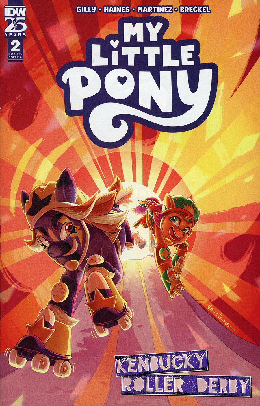 My Little Pony Kenbucky Roller Derby #2 Cover A Regular Natalie Haines Cover