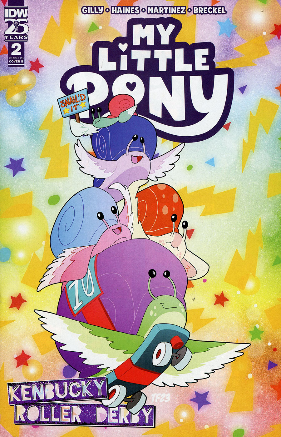 My Little Pony Kenbucky Roller Derby #2 Cover B Variant Trish Forstner Cover