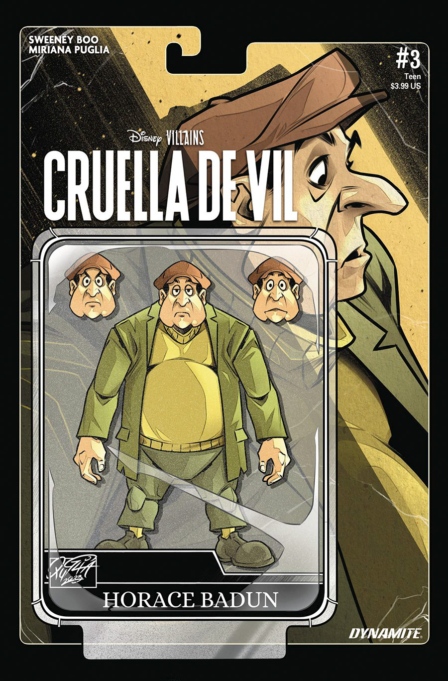 Disney Villains Cruella De Vil #3 Cover D Variant Action Figure Cover