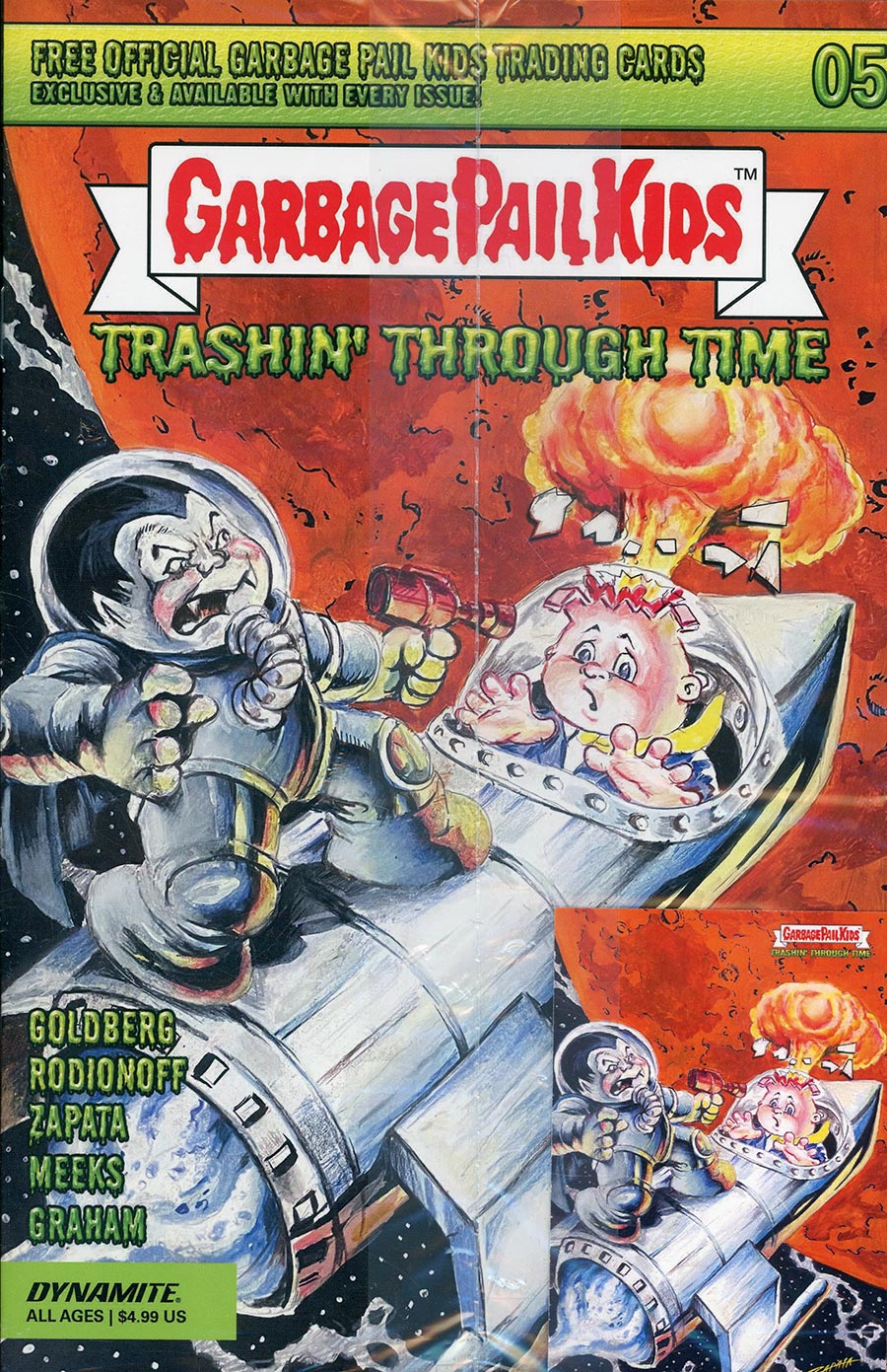 Garbage Pail Kids Trashin Through Time #5 Cover B Variant Jeff Zapata Cover