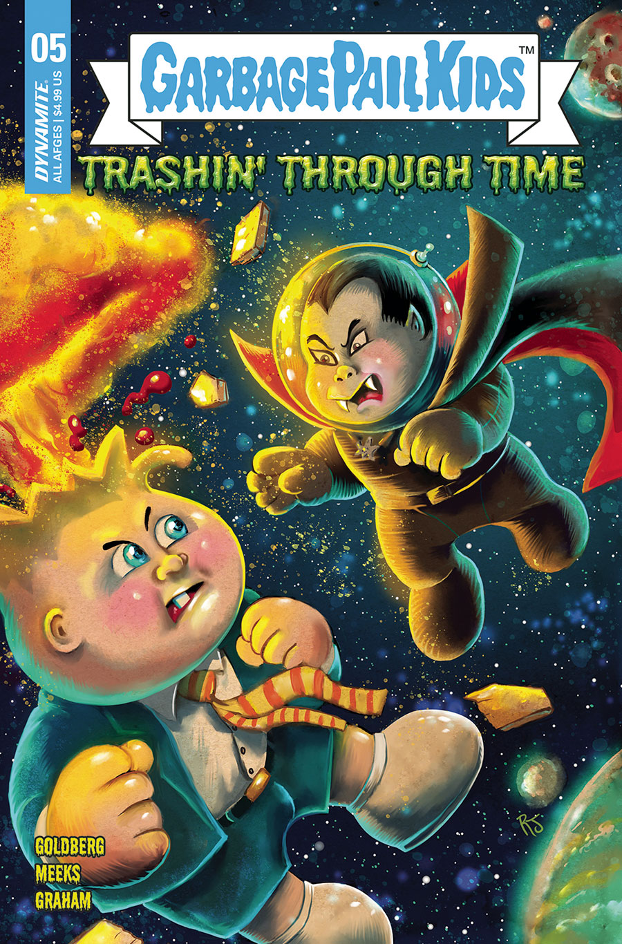 Garbage Pail Kids Trashin Through Time #5 Cover C Variant Robert Jimenez Cover