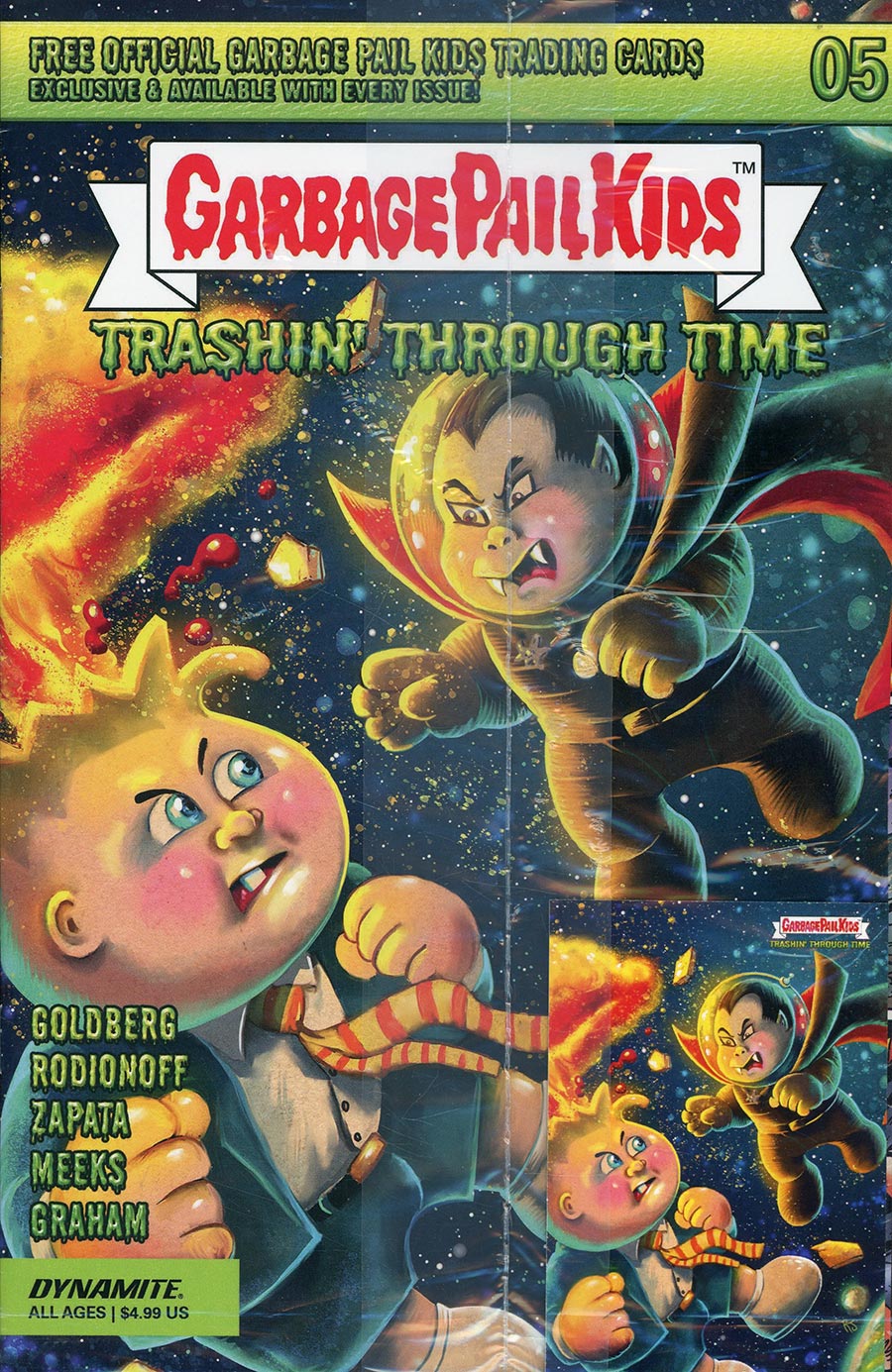 Garbage Pail Kids Trashin Through Time #5 Cover C Variant Robert Jimenez Cover