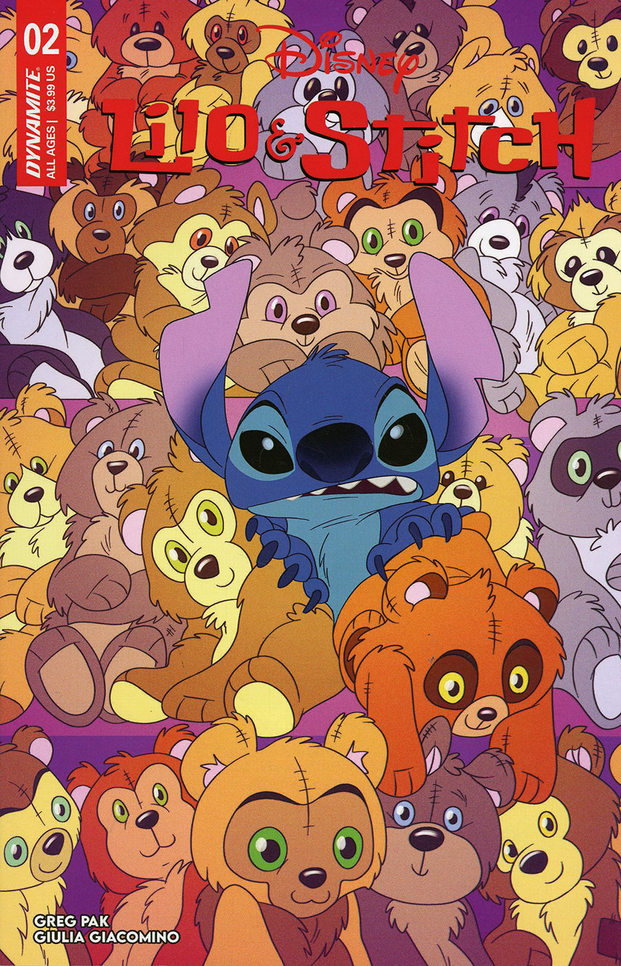 Lilo & Stitch #2 Cover B Variant Trish Forstner Cover