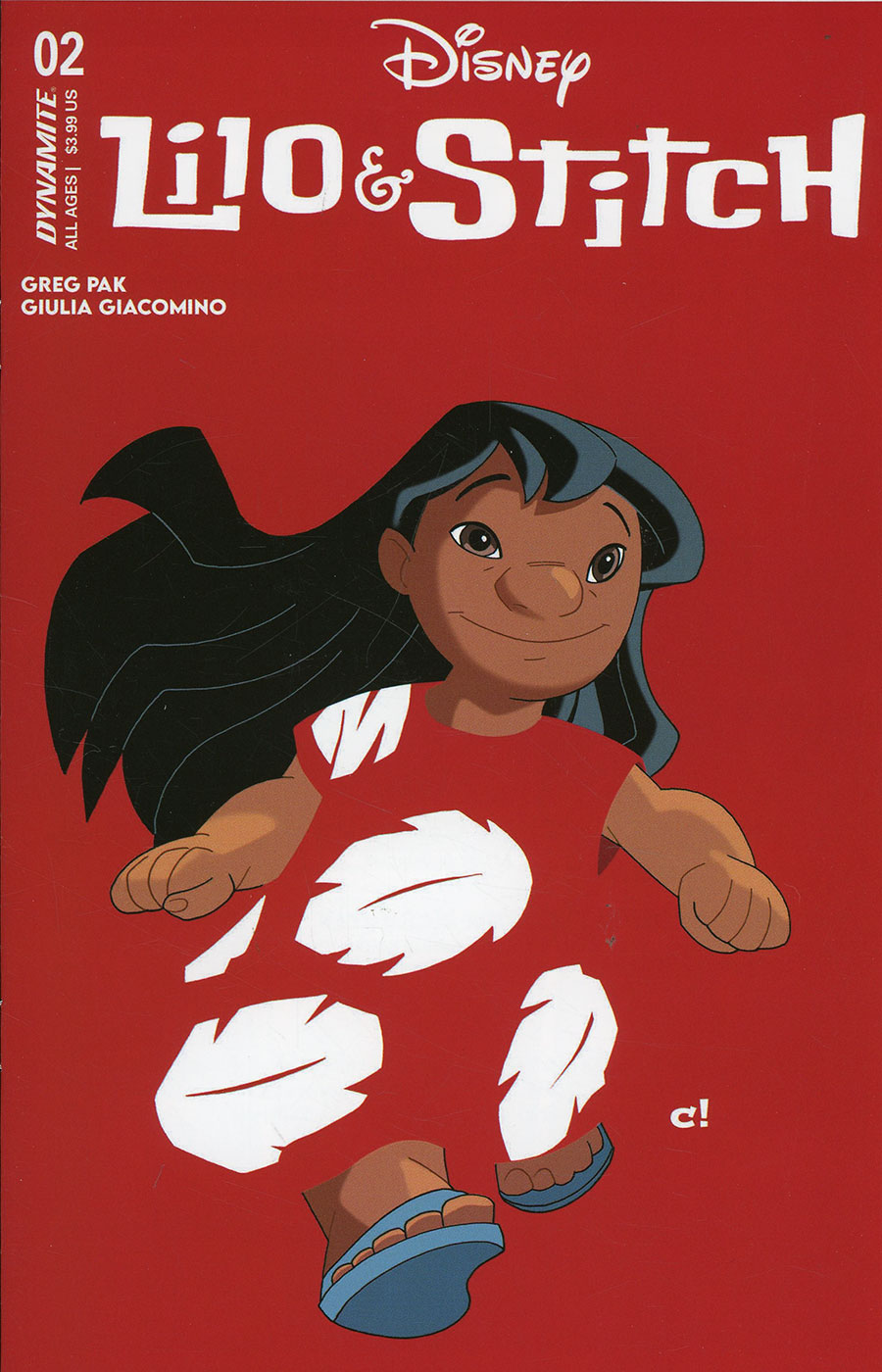 Lilo & Stitch #2 Cover D Variant Craig Rousseau Color Bleed Cover