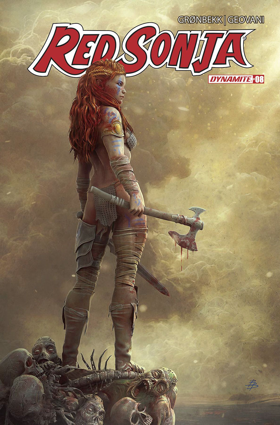 Red Sonja Vol 10 #8 Cover B Variant Bjorn Barends Cover