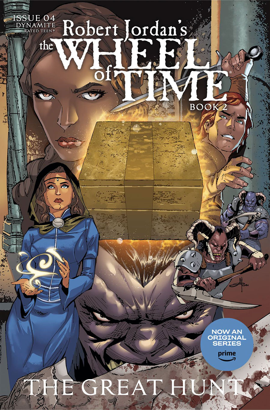Robert Jordans Wheel Of Time Book 2 The Great Hunt #4 Cover A Regular Mel Rubi Cover