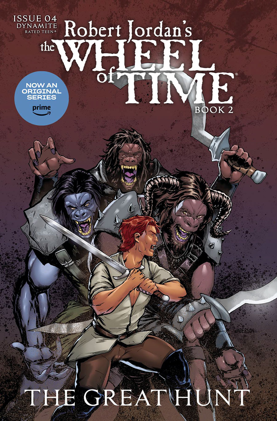 Robert Jordans Wheel Of Time Book 2 The Great Hunt #4 Cover B Variant Jordan Gunderson Cover